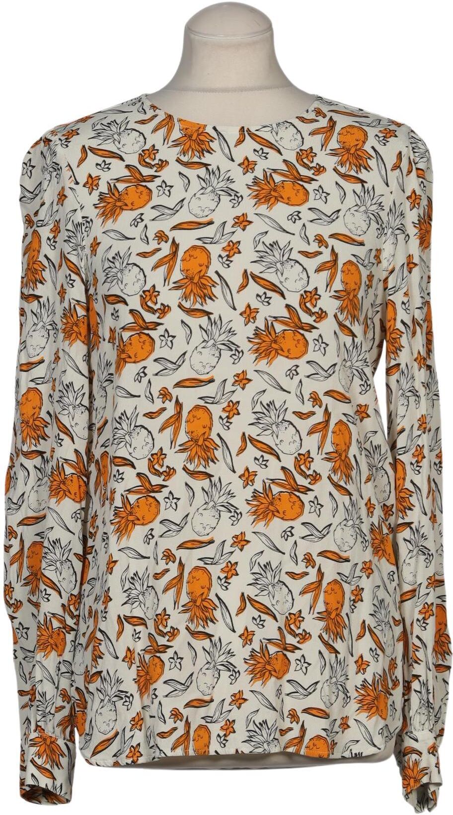 Ghost London Damen Bluse, Mehrfarbig, Gr. M, Viskose - Second Hand