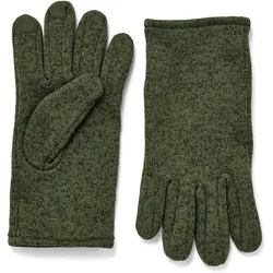 Tchibo - Strickfleece-Handschuhe - Unisex - Gr. 8,5 - khaki