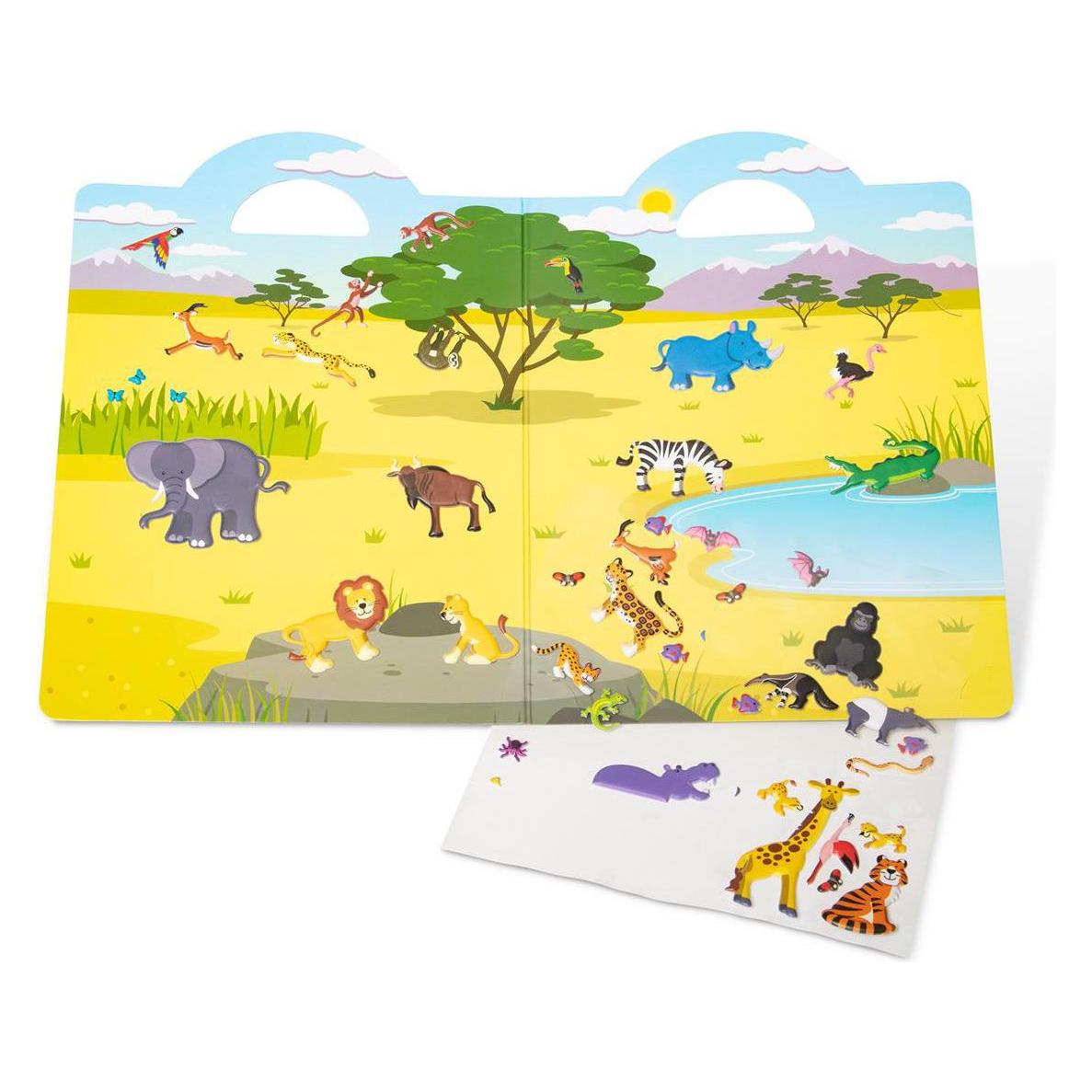 Melissa & Doug M&D Reusable Puffy Stickers (42 Sticker) (6074515)
