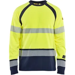 Multinorm Langarmshirt "3436" - XXL - gelb