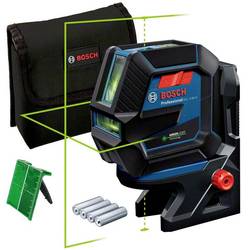 Bosch Professional GCL 2-50 G Kreuz und Punktlinienlaser kalibriert (ISO) inkl. Tasche Reichweite (max.): 15 m 0601066M00-ISO
