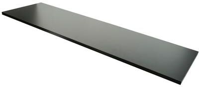 "Econoco Commercial Melamine Shelf, 14"" x 48"", Black (Pack of 4)"