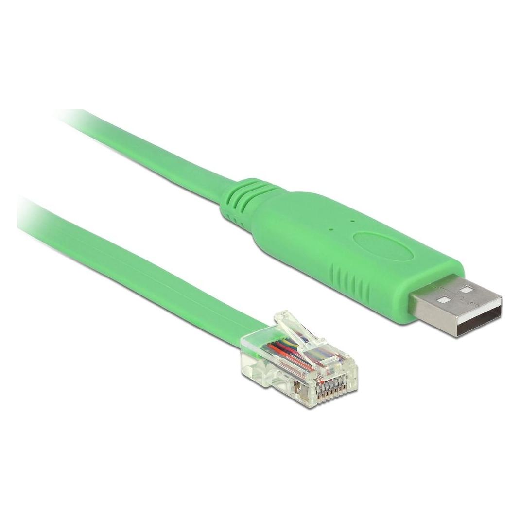 Delock USB zu RJ-45 Konsolenkabel (1.80 m, USB 2.0) (62960)