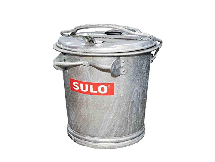 Sulo 000 29084 Mülleimer verzinkt 35 Liter