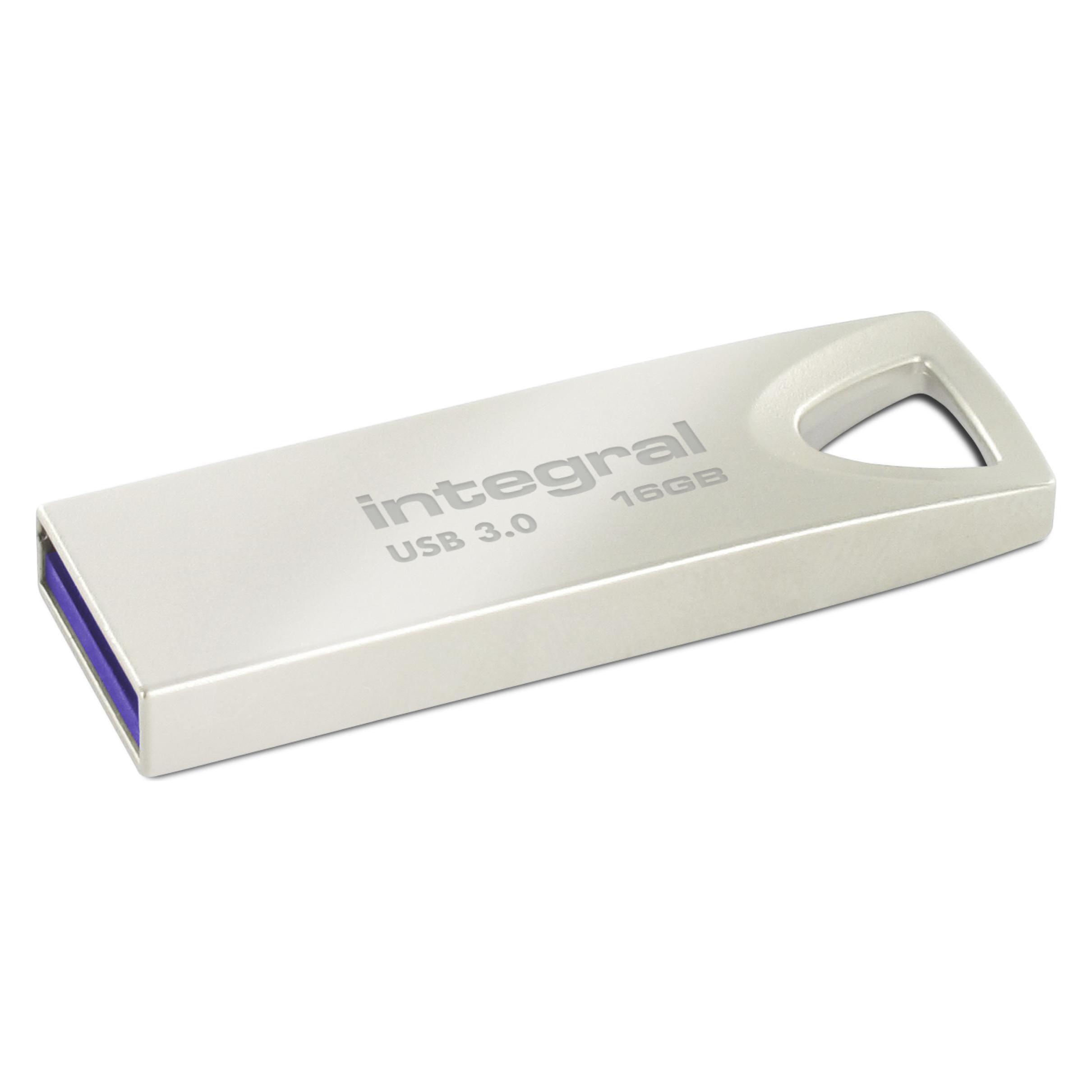 Integral USB Flash Drive 3.0, 16GB sb (16 GB, USB-A) (INFD16GBARC3.0)