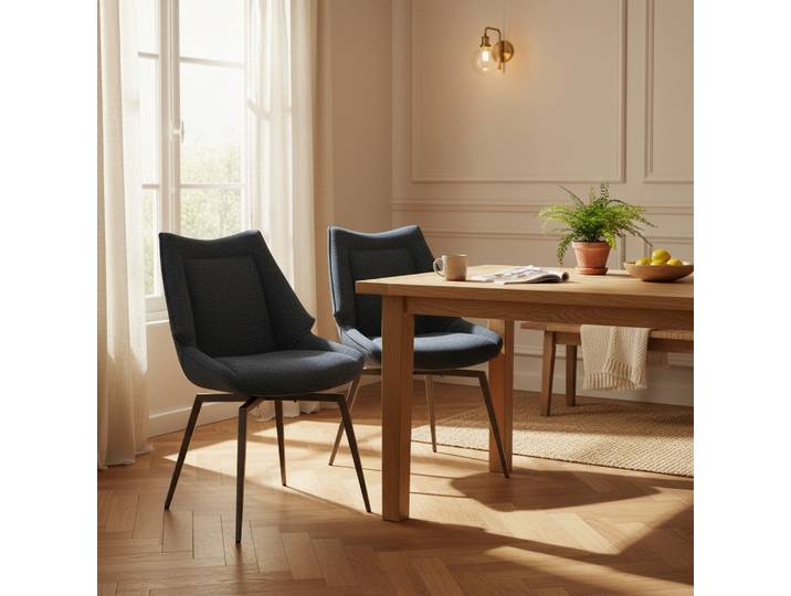 Paire de Chaise Niko Bleu