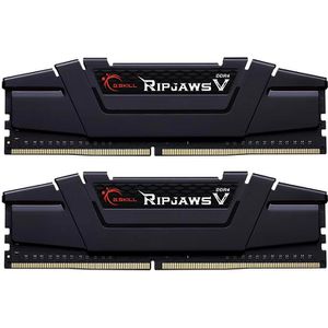 G-Skill Arbeitsspeicher Ripjaws V, F4-3600C18D-16GVK, 16 GB (2x 8 GB), DIMM, CL18, schwarz, DDR4-3600