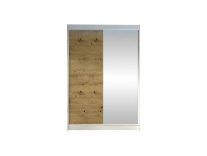 SCHWEBETÜRENSCHRANK Lino I mit RGB LED Beleuchtung