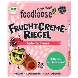 Fruchtcreme-Riegel - Apfel-Erdbeere 3x28g