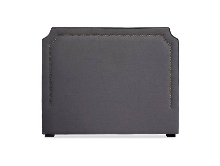 Tête de lit 140cm tissu gris