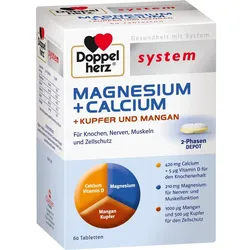 Doppelherz Magnesium+calcium+kupfer U Manga System 60 ST