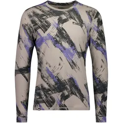 MONS ROYALE CASCADE MERINO Longsleeve 2027 paintbrush blue - L