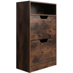 Relaxdays, Schuhschrank, Schuhschrank (60 x 24 x 102 cm)