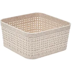 Aufbewahrungskorb-Set (LBH 12,50x12,50x8,80 cm) - LBH 12,50x12,50x8,80 cm