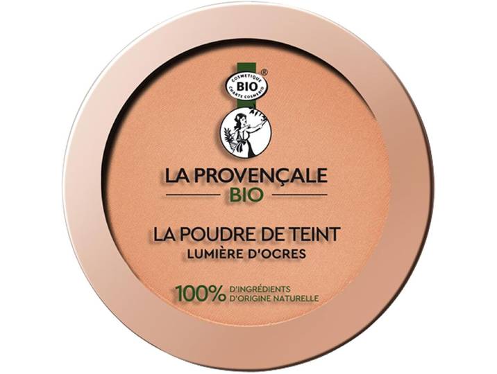 La Provençale Fond de Teint Poudre Bio Certifié Bio Ocre Moyen 8 g