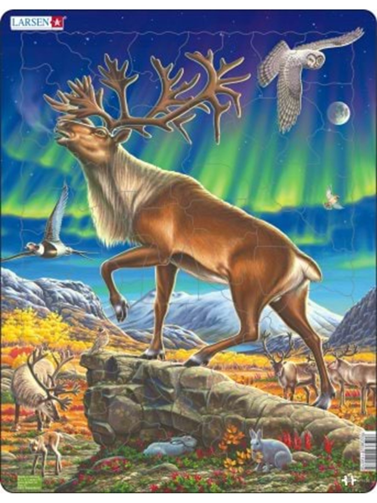 Larsen Puzzles Larsen Reindeer (60 pcs)
