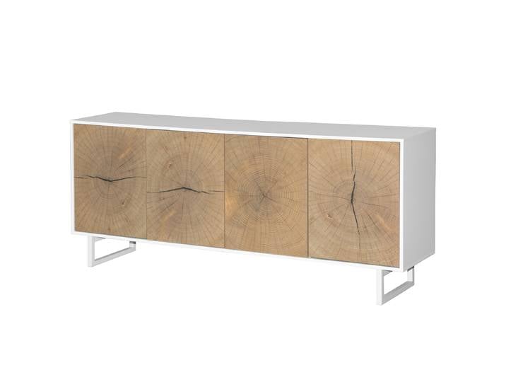 Enfilade Samish - 185 cm 185 x 79 x 40cm Marron