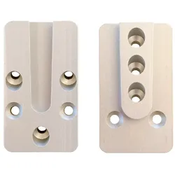 Pitzl Verbinder HVP 88107.0000 - für 10 Schrauben aus eloxiertem Aluminium