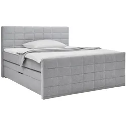 Boxspringbett Damon Silber ca. 160x200cm
