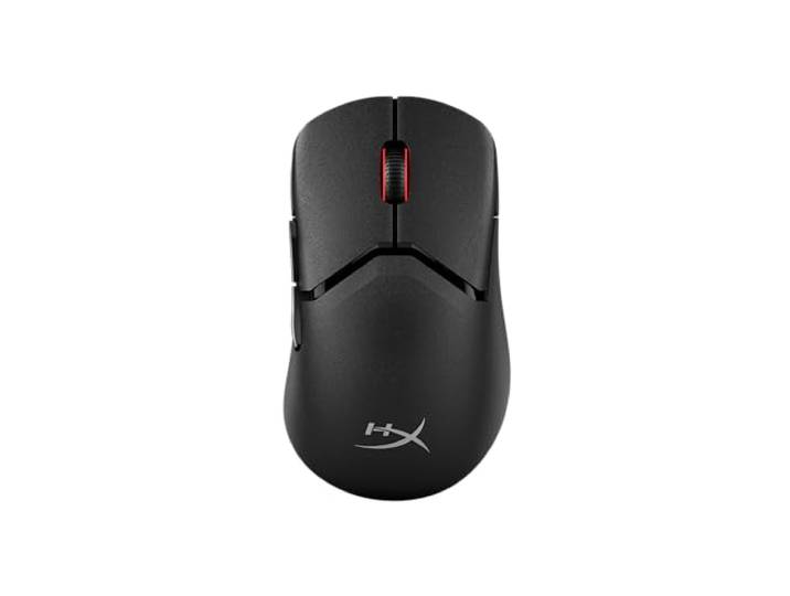 HyperX Pulsefire Saga Pro Wireless Gaming Mouse – 4K draadloze polling, 2,4 GHz en bluetooth, modulair design met 16 aanpassingen, 90 uur batterijduur, 72 g ultralicht, NGENUITY-Software, NVIDIA