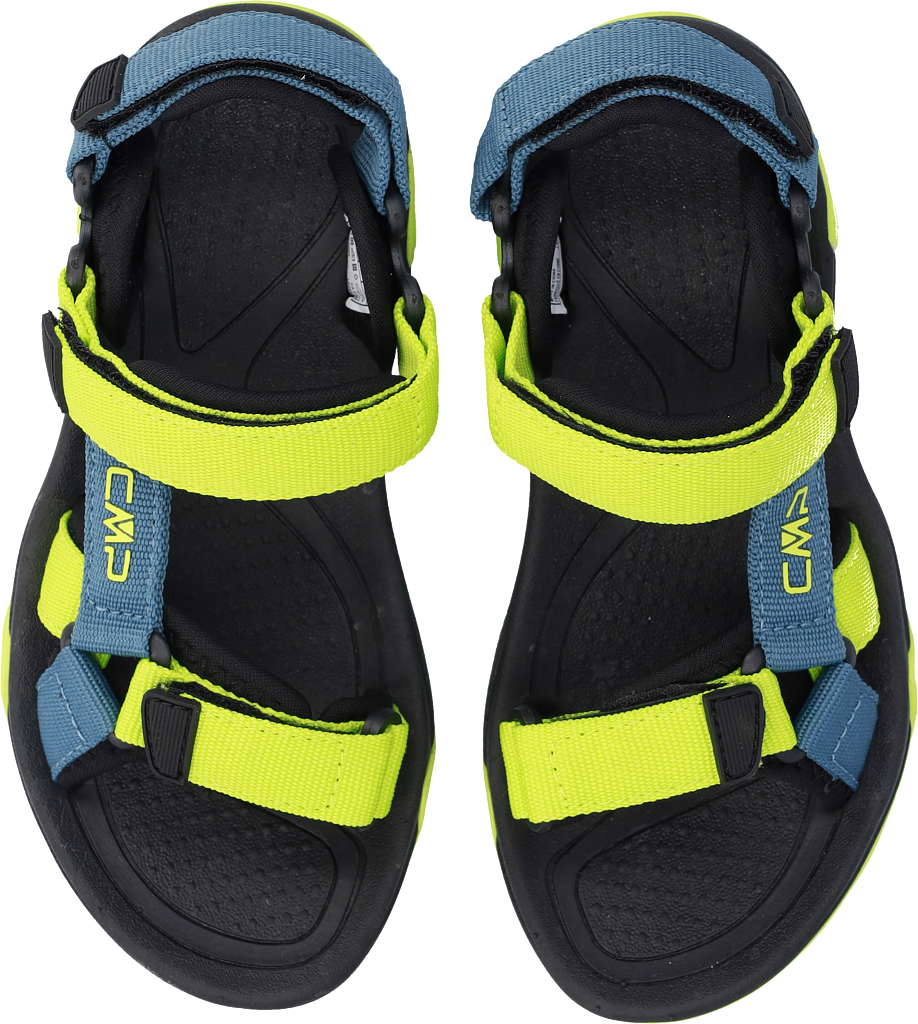 Sandale CMP "KIDS HAMAL HIKING SANDALS", Mädchen, Gr. 30, Synthetik, grün (petroleum, mela), Schuhe Sandale petroleum, mela 30, Synthetik
