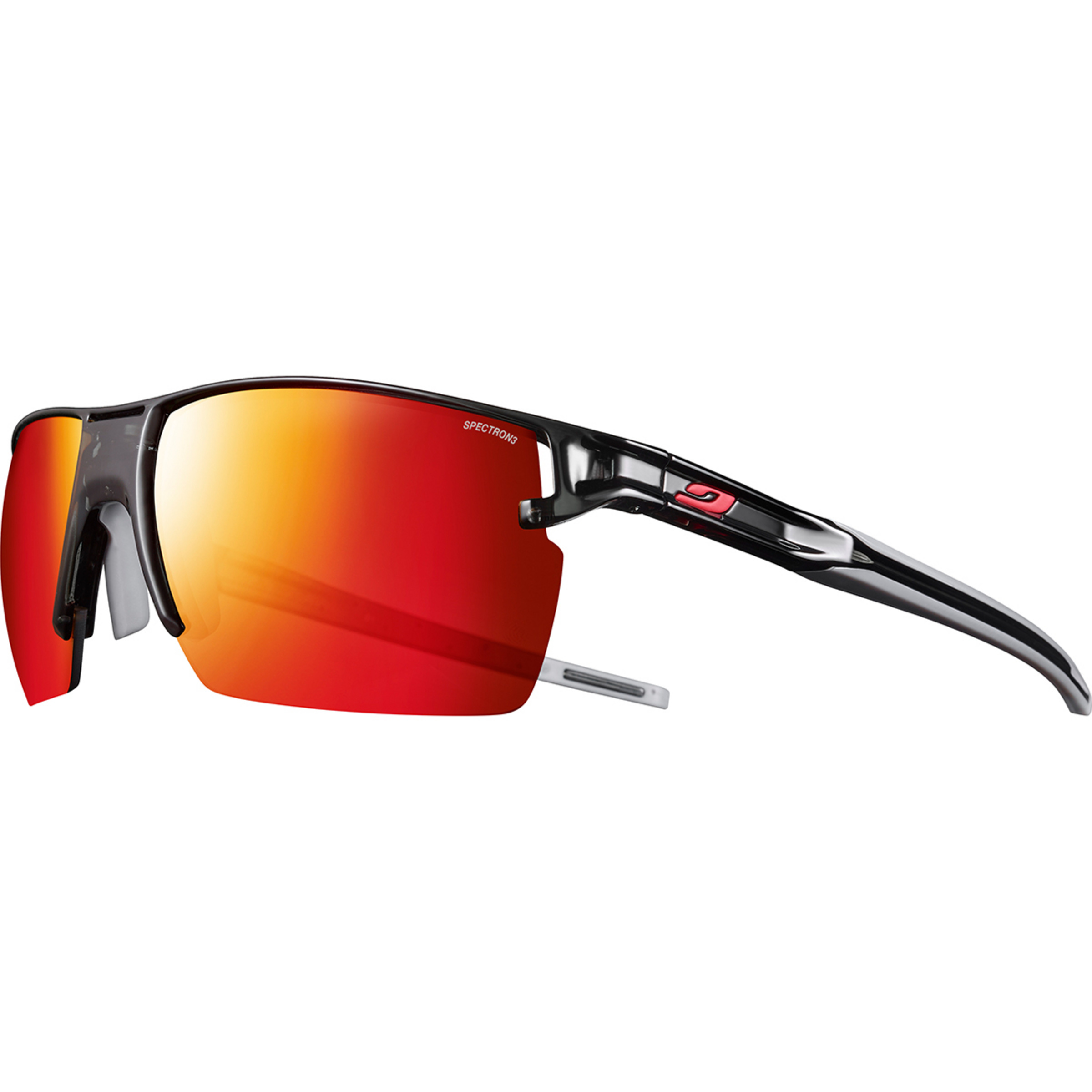Julbo Outline Spectron 3 Sportbrille Sportbrillen & Sportsonnenbrillen schwarz Camping