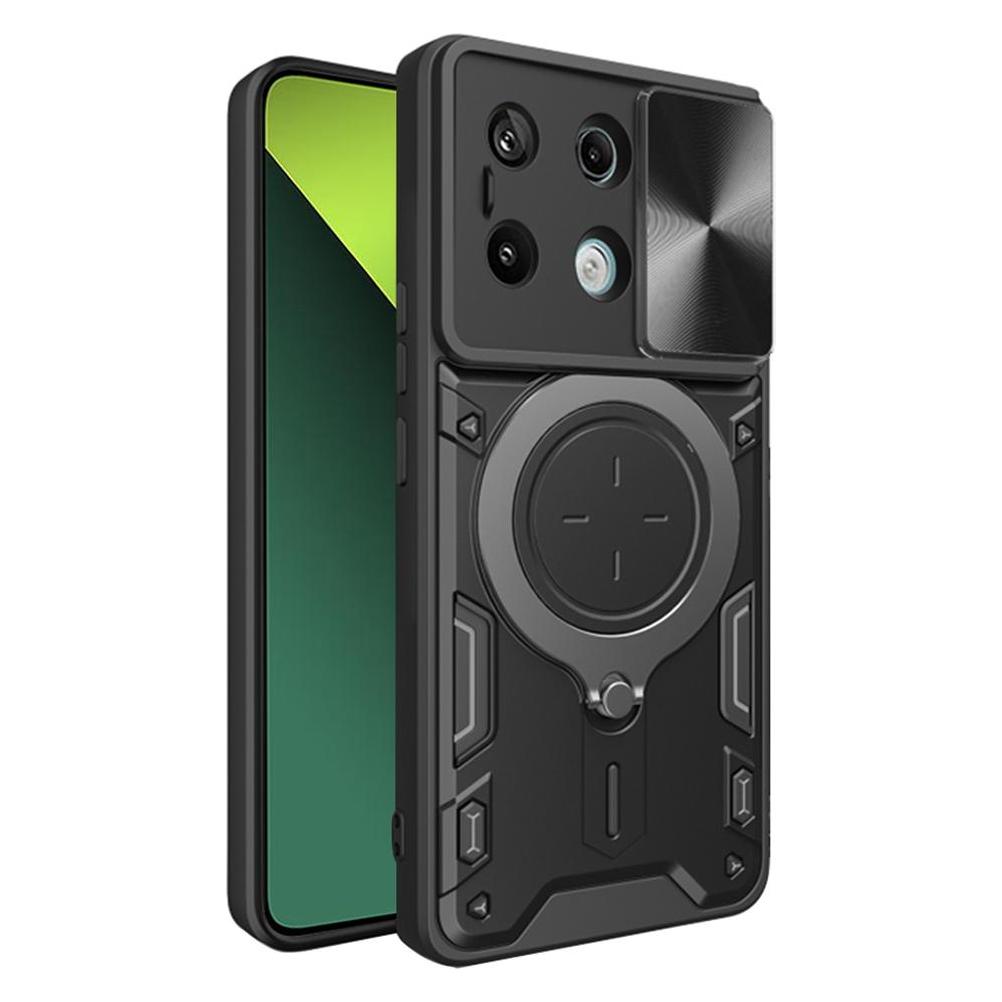 Techsuit - CamGuard Pro - Xiaomi Redmi Note 13 Pro 5G / Poco X6 - Black (Xiaomi Poco X6, Xiaomi Redmi Note 13 Pro 5G) (56356964)