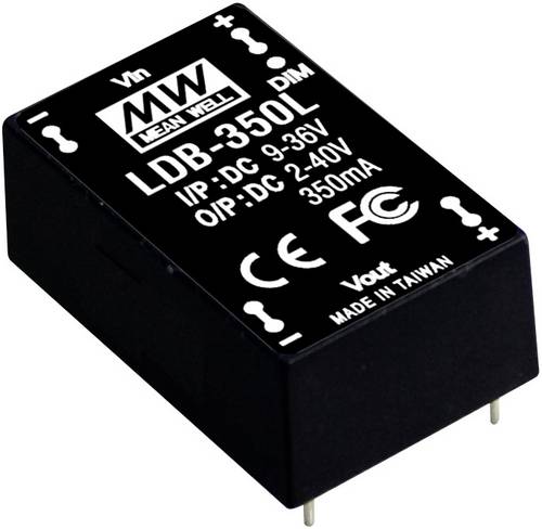 Mean Well DC/DC-LED-Driver LDB-500L 500mA 16W 1St.