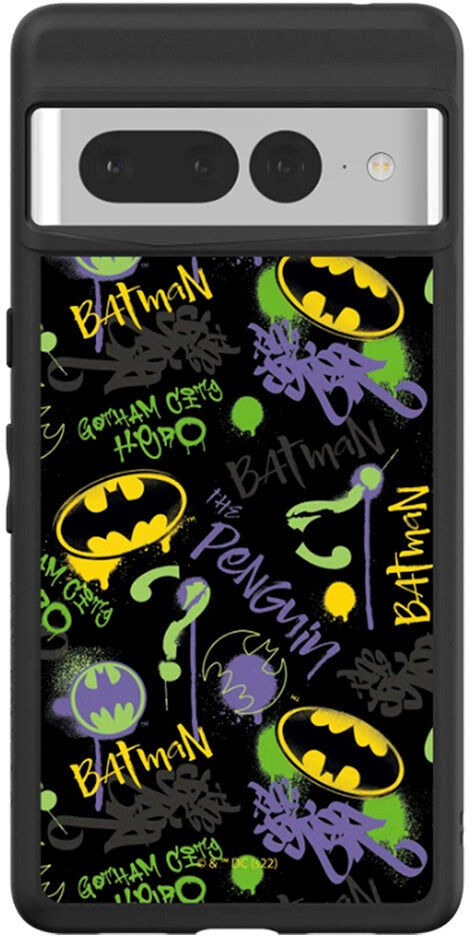 Google Pixel 7 Pro RhinoShield SolidSuit Håndværker Cover m. Batman - Supervillains & Batman