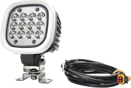WAS Arbeitsscheinwerfer 12 V, 24 V, 36 V, 48 V, 60 V, 70V W130 8000 Spot Superseal 1215/I Weitreichende Ausleuchtung (B x H x T)