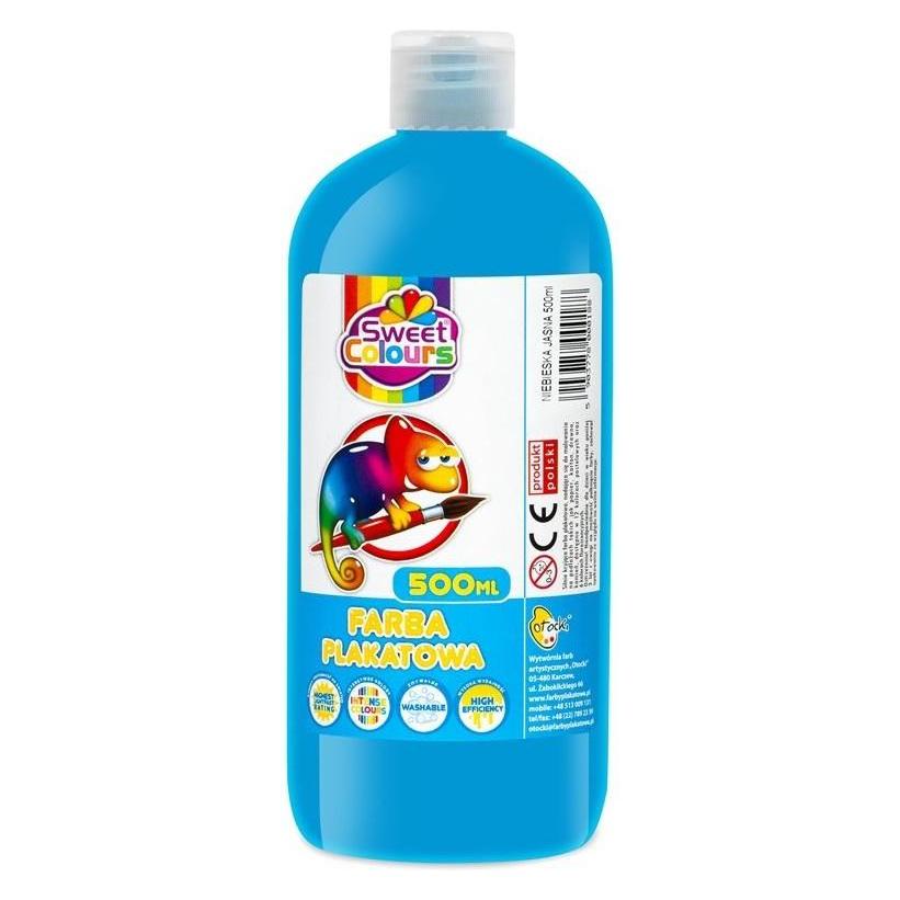 Sweet Colours Hellblaue Posterfarbe 500 ml (500 ml) (47591006)