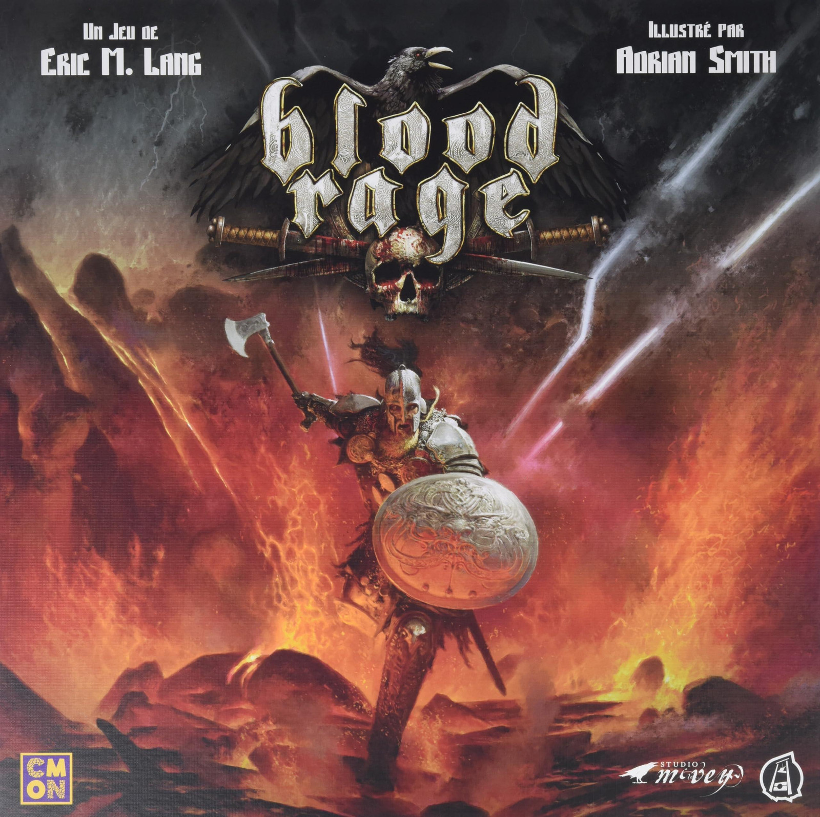 Asmodee Blood Rage strategiespel Franse versie