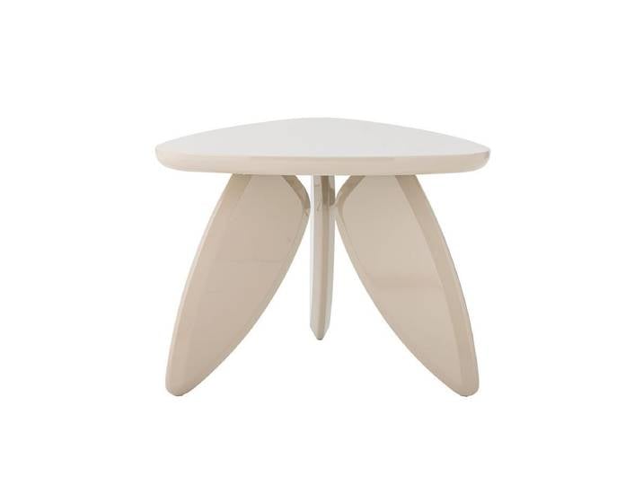 Couchtisch Lux – Skulpturales Design in Naturton - Naturton - Luxusbetten24