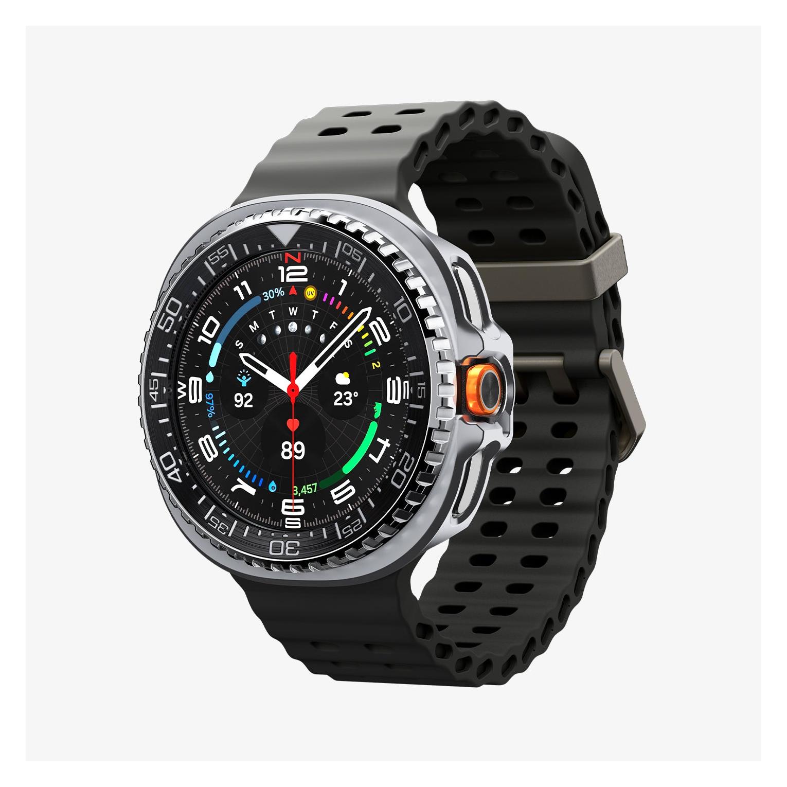 Spigen Bezel Tune Pro Diver Samsung Galaxy Watch 8 Classic (46 Mm) Schwarz (ACS10016)