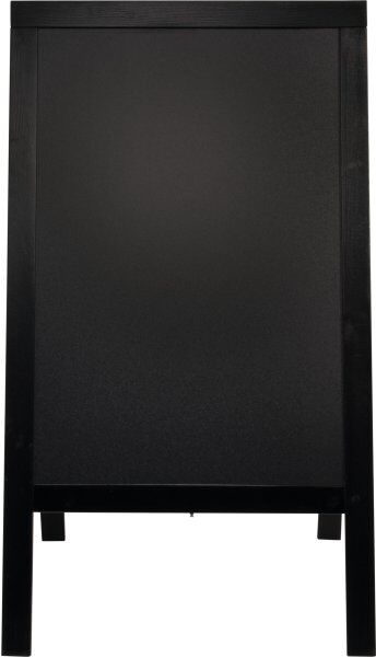 Securit Woody Gadeskilt 125x69 Cm, Sort