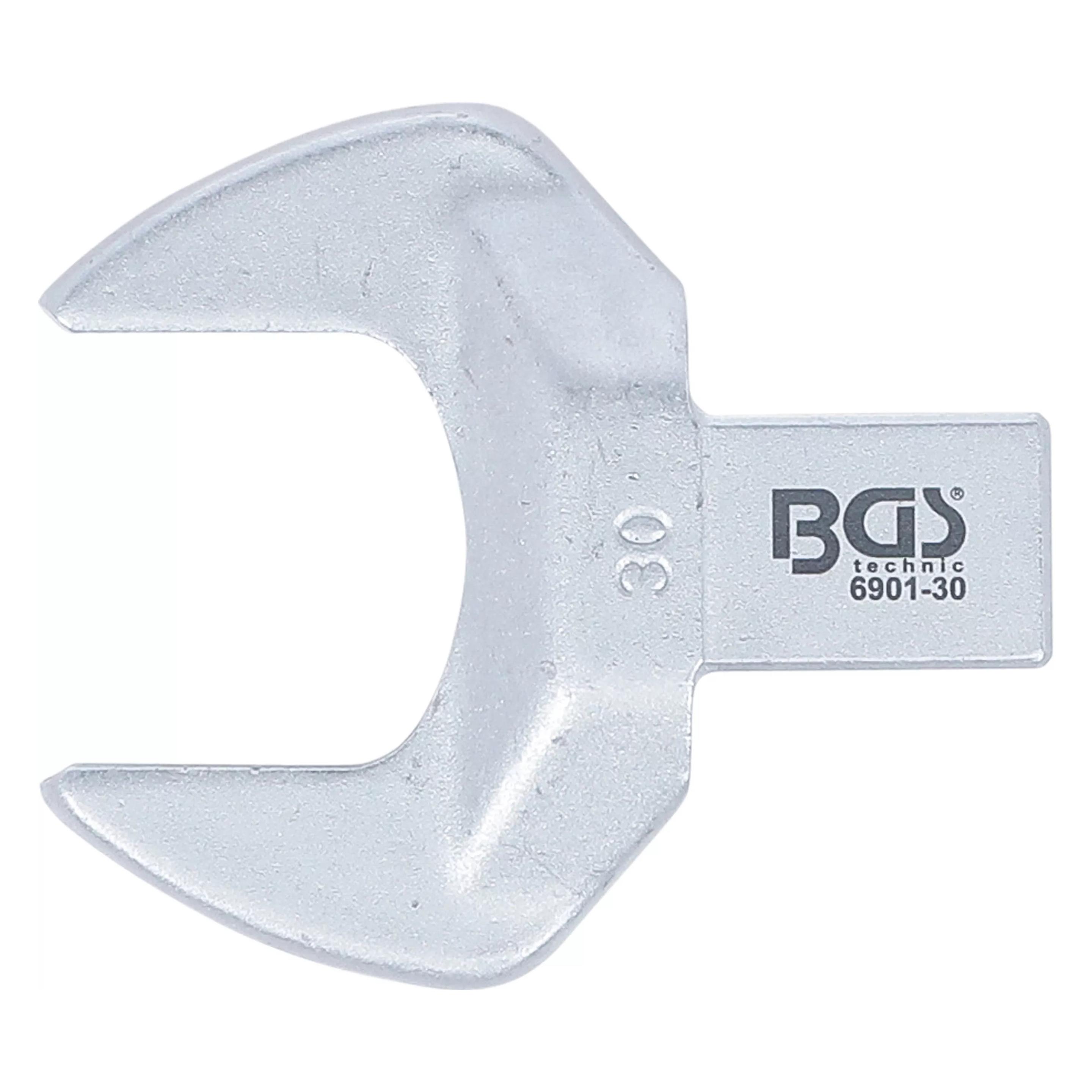 BGS Einsteck-Maulschlüssel 30 mm Aufnahme 14 x 18 mm (30 mm) (6901-30)