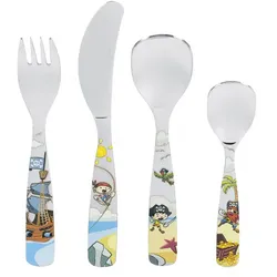PROFINO 103037  Kinderbesteck Pirat 4tlg.