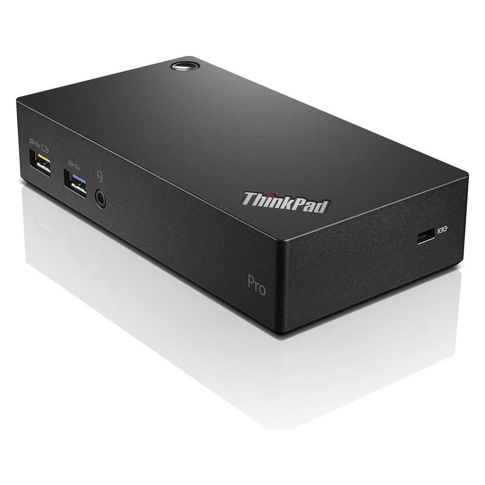 Lenovo ThinkPad USB 3.0 Pro Dock Docking Station (USB-B, 9 Ports) (40A70045EU)