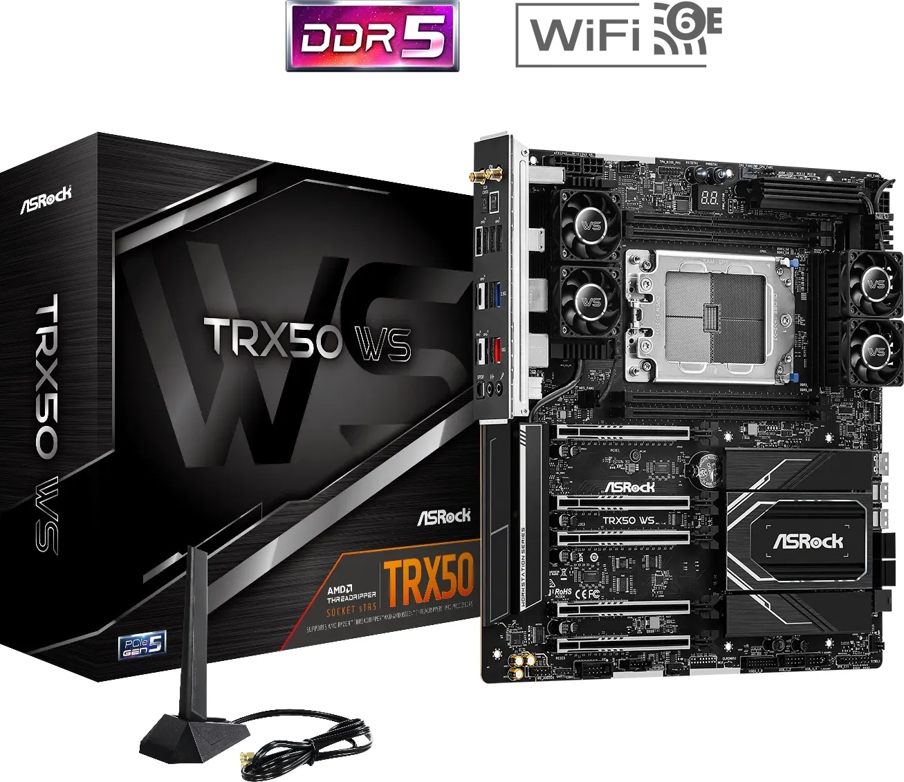 ASRock TRX50 WS E-ATX Mainboard