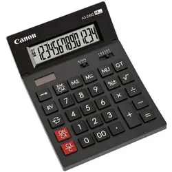 Canon Taschenrechner »AS-2400« grau, 14x3.4x19.8 cm