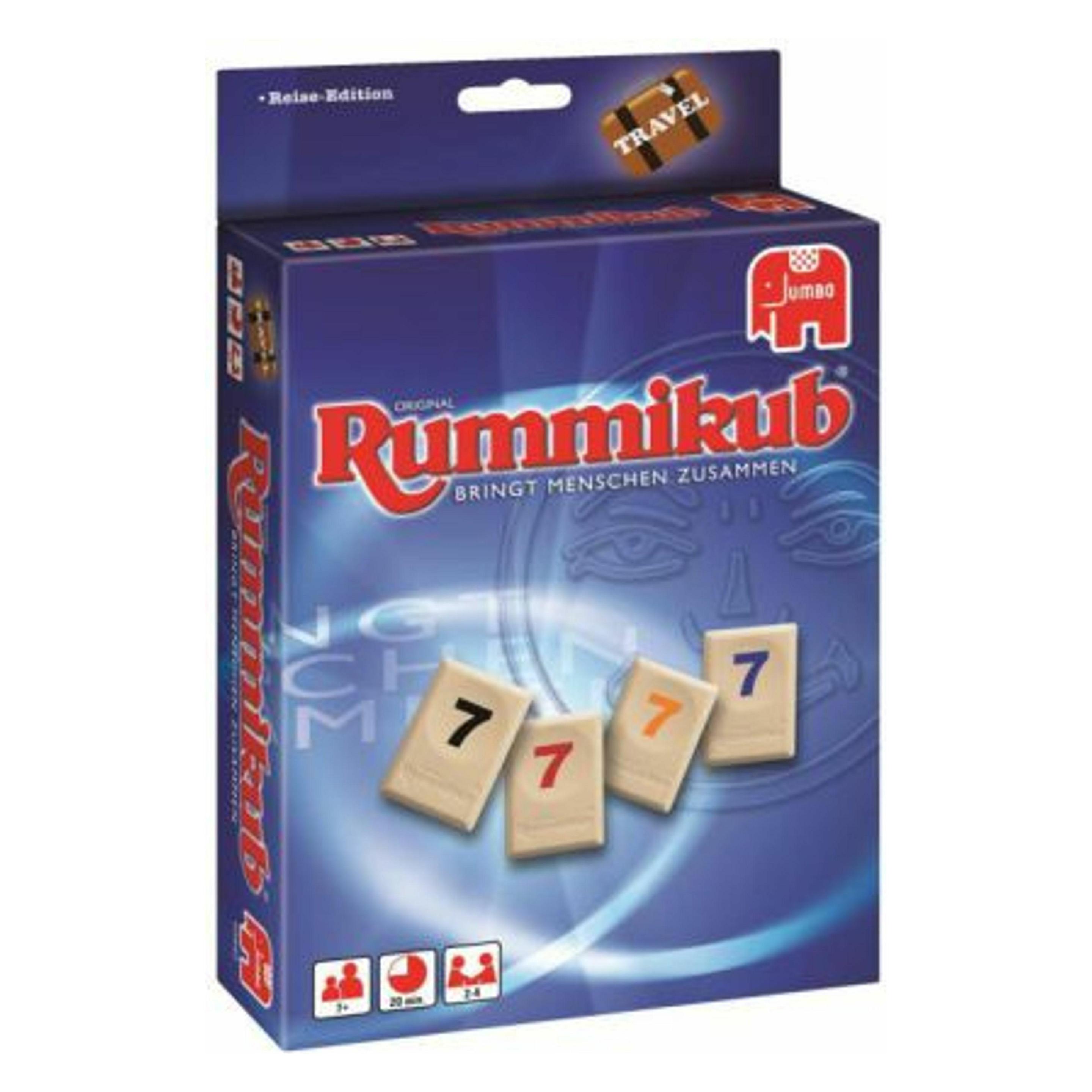 Jumbo Travel Rummikub (Deutsch, 2 - 4 Spieler) (03942)