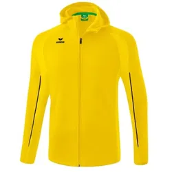 Erima Liga Star Trainingsjacke mit Kapuze Herren - gelb/schwarz -