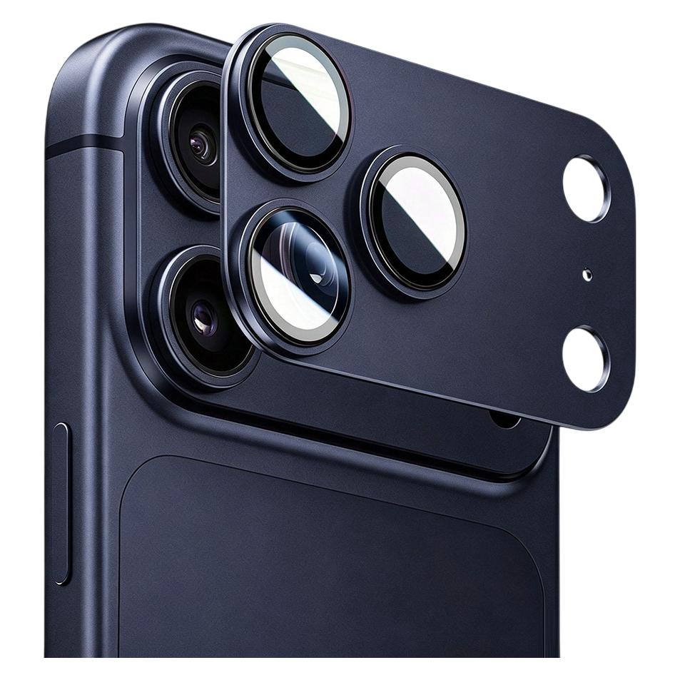 BlueO - Integrated Metal Camera Lens Protector - iPhone 17 Pro - Deep Blue (Apple iPhone 17 Pro) (75132686)