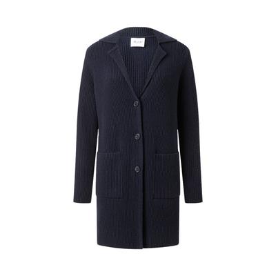 Strickjacke MAERZ MUENCHEN "Maerz Muenchen 248400 Strickjacke Damen Bekleidung", Damen, Gr. 42, blau, 100% Schurwolle, Strickjacken Strickjacke