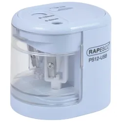 RAPESCO® elektrischer Anspitzer PS12 blau
