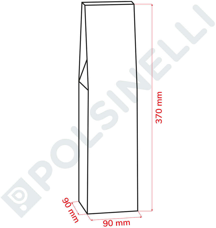 Polsinelli Coffret vert pour 1 bouteille (10 pcs)