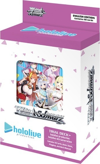 Bushiroad Weiss Schwarz Trial Deck hololive production 4th Generation