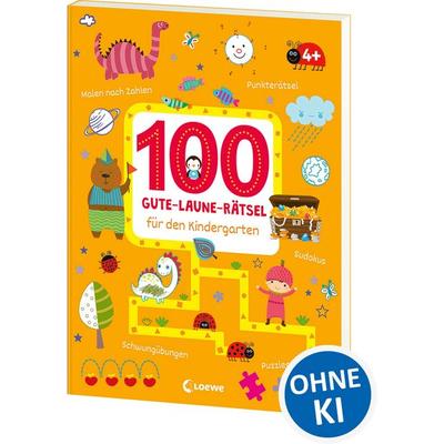 100 Gute-Laune-Rätsel für den Kindergarten, Taschenbuch von , Loewe, 978-3-7432-0957-2