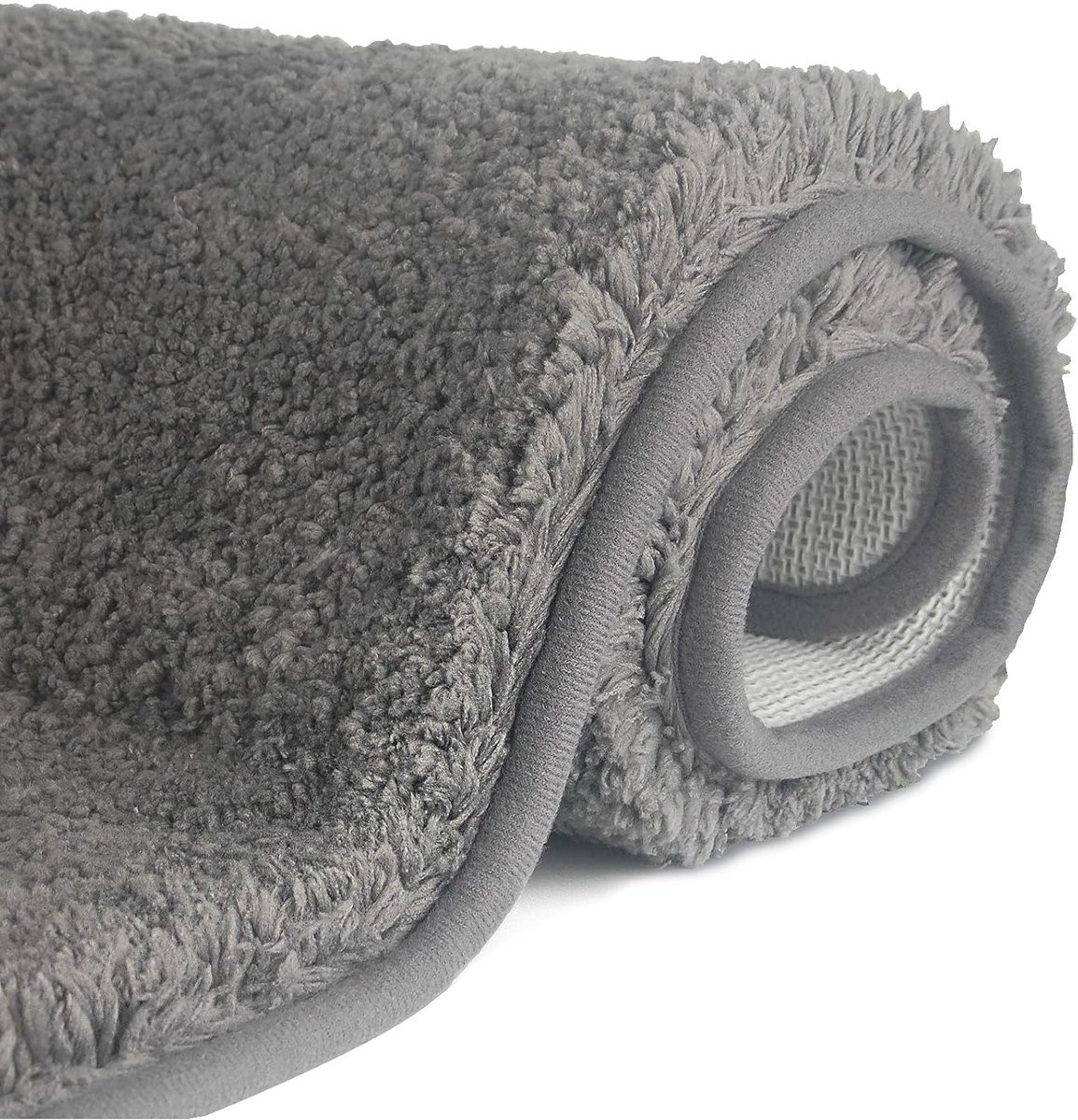 SnelShoppen Antislip Hoogpolige Badmat van Waterabsorberende Microvezels voor Badkamer en Douche