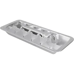 6x Metaltex Eiswürfelbereiter, Eisformen, Silber